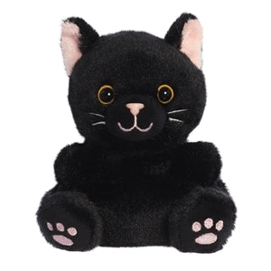 Palm Pals Plush Teddy - Twilight Black Cat 13cm