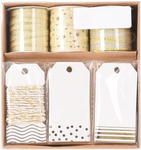 Gold Wrapping Gift Set