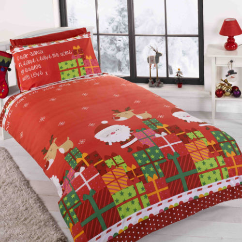 Christmas Duvet Set Dear Santa TODDLER