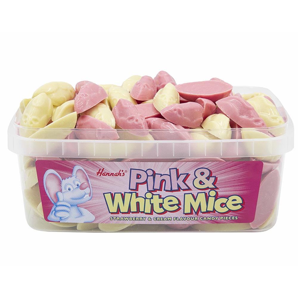 Alma Pink & White Mice Tub 600g