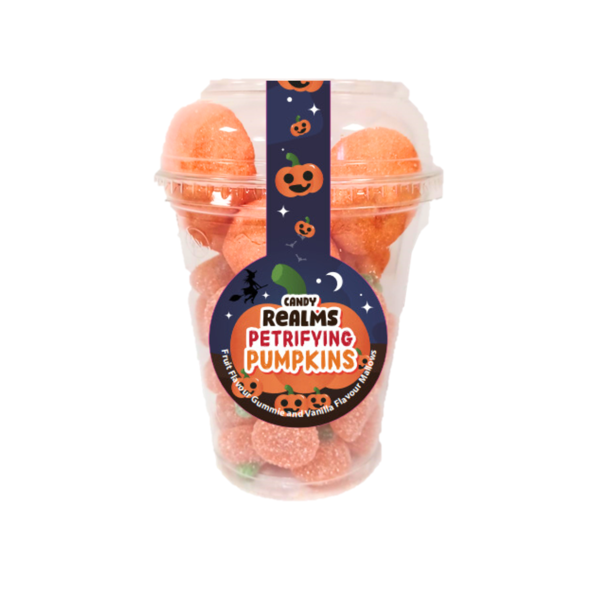 Candy Realms Petrifying Pumpkins Candy Cup 230g