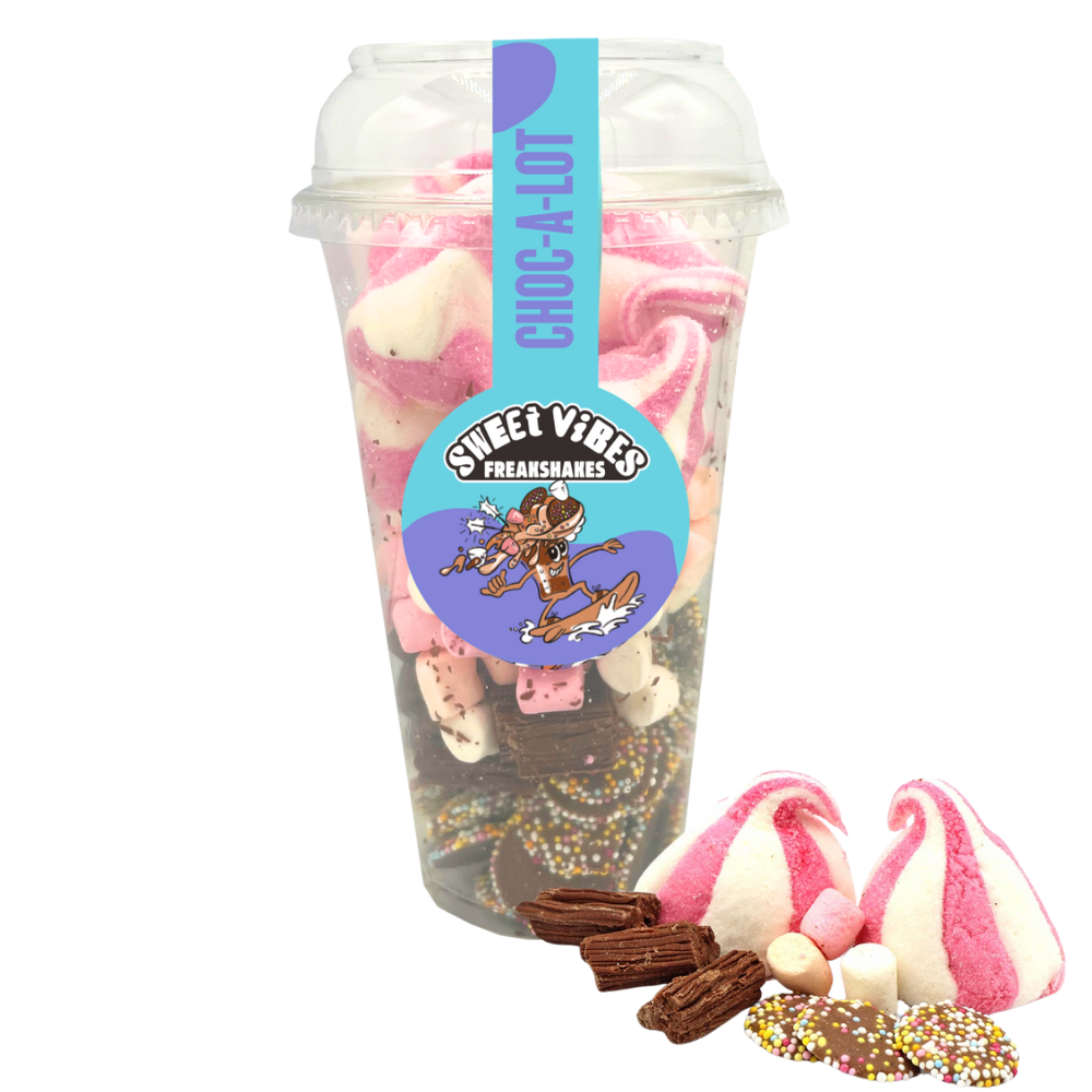 Sweet Vibes Choc-A-Lot Freakshake Candy Cup 200g