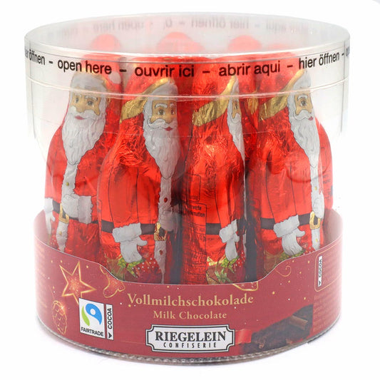 Riegelein Hollow Milk Chocolate Santas Drum 25g