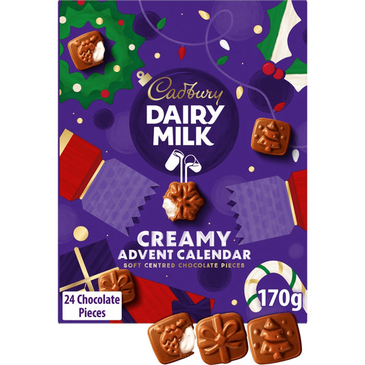 Cadbury Creamy Advent Calendar 170g