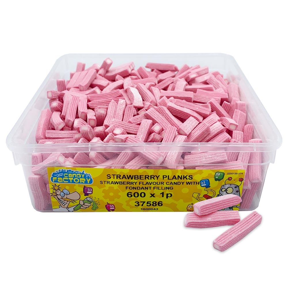 Candy Factory Strawberry Planks Tub