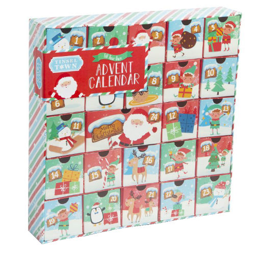 Fill Your Own Christmas Advent Calendar