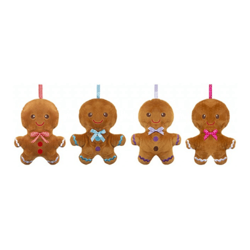 Gingerbread Mini Plush With Ribbon 20cm