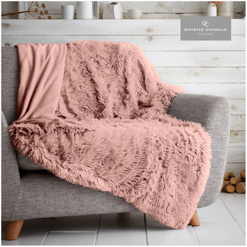 Hug And Snug Throw Pink