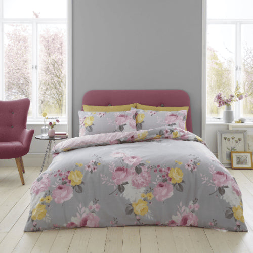 Hallie Blush Pink Duvet Set