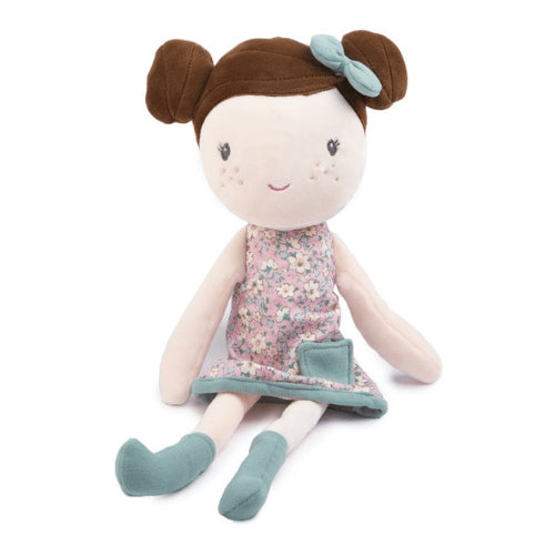 Mollie Dollie Rag Doll In Pink Dress