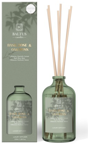 Luxe Lagom Luxury Reed Diffuser 90ml - Basil, Rose & Oakmoss