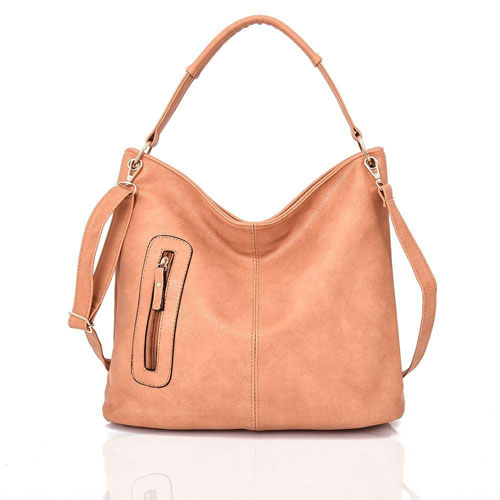 Nattie Side Zip Slouch Bag