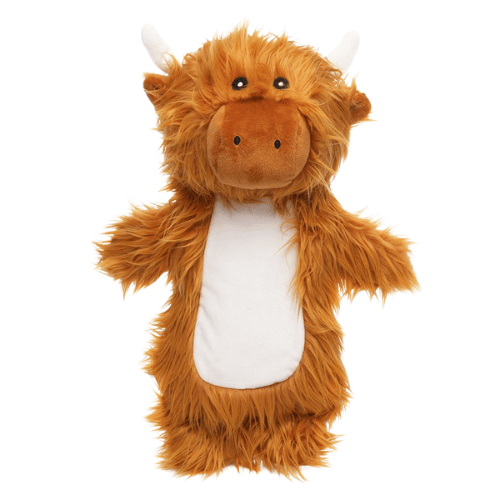 750ml 3D Highland Cow Hot Water Bottle