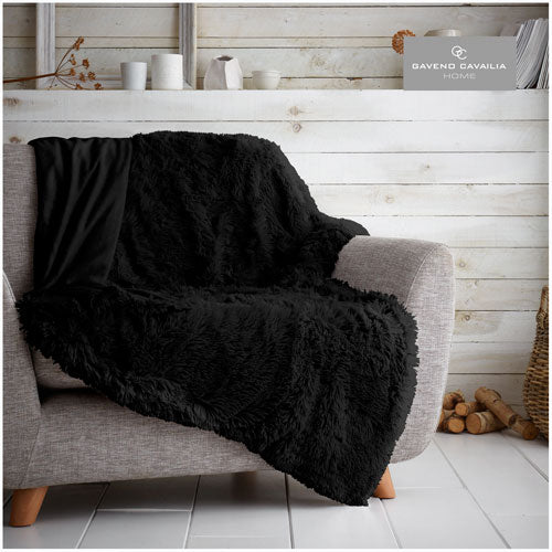 Hug And Snug Throw Black