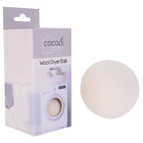 Coco & Gray Wool Dryer Balls 2 Pack