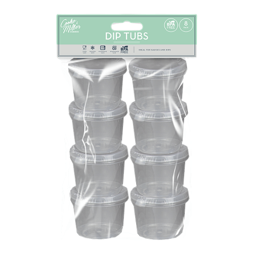 Dip Tubs 8 Pack