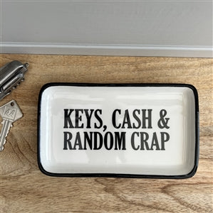 Ceramic Random Crap Tray 17cm