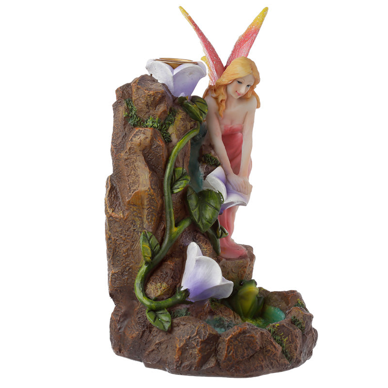 Backflow Incense Burner - Flower Fairy Garden