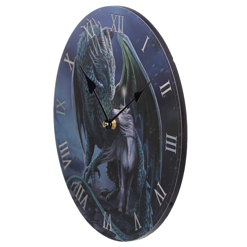 Dragon & Unicorn Protector Magick Lisa Parker Wall Clock