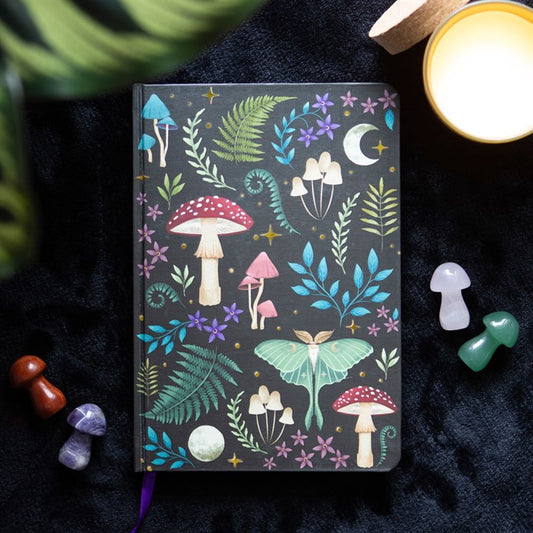 Dark Forest Print A5 Notebook