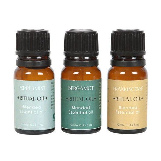 Set of 3 Success Ritual Blended Essential Oils