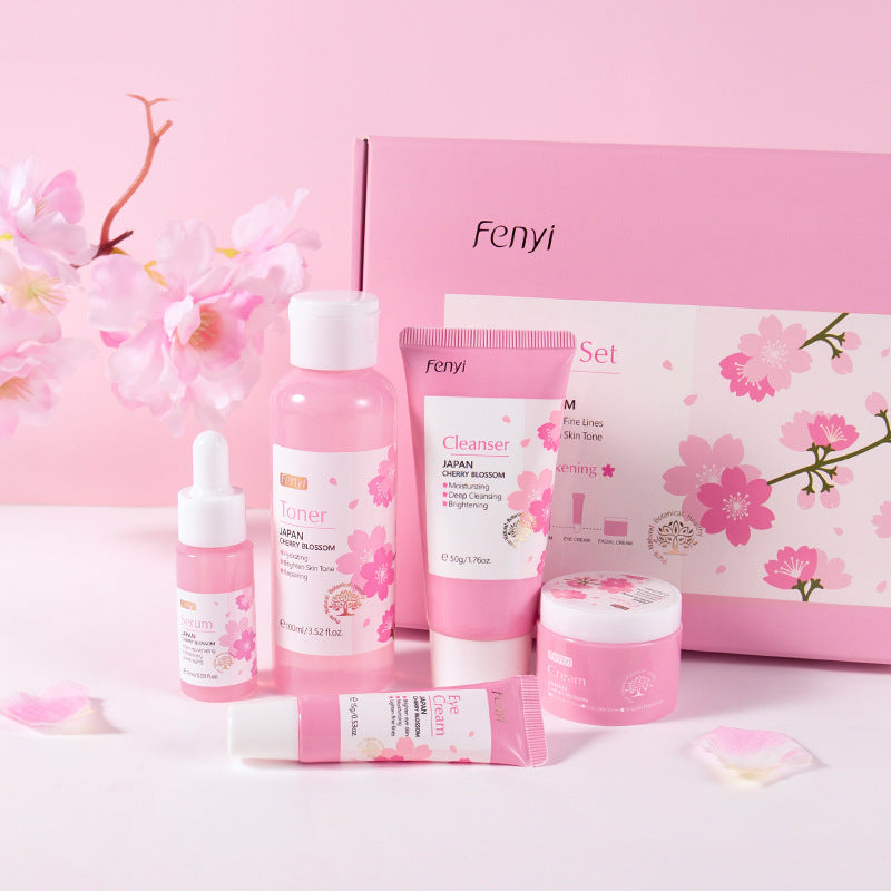 Japan Cherry Blossom 5pcs Skincare Set