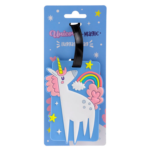 PVC Luggage Tag - Unicorn Magic