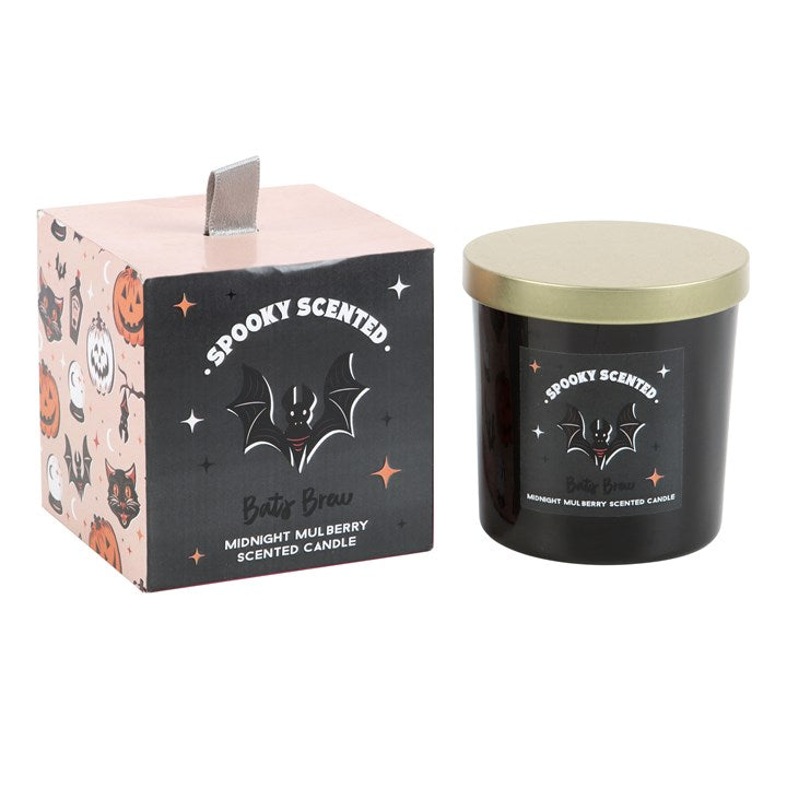 Bats Brew Midnight Mulberry Candle