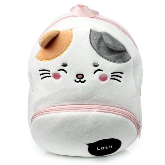 Adoramals Lola the Cat Plush Rucksack Backpack