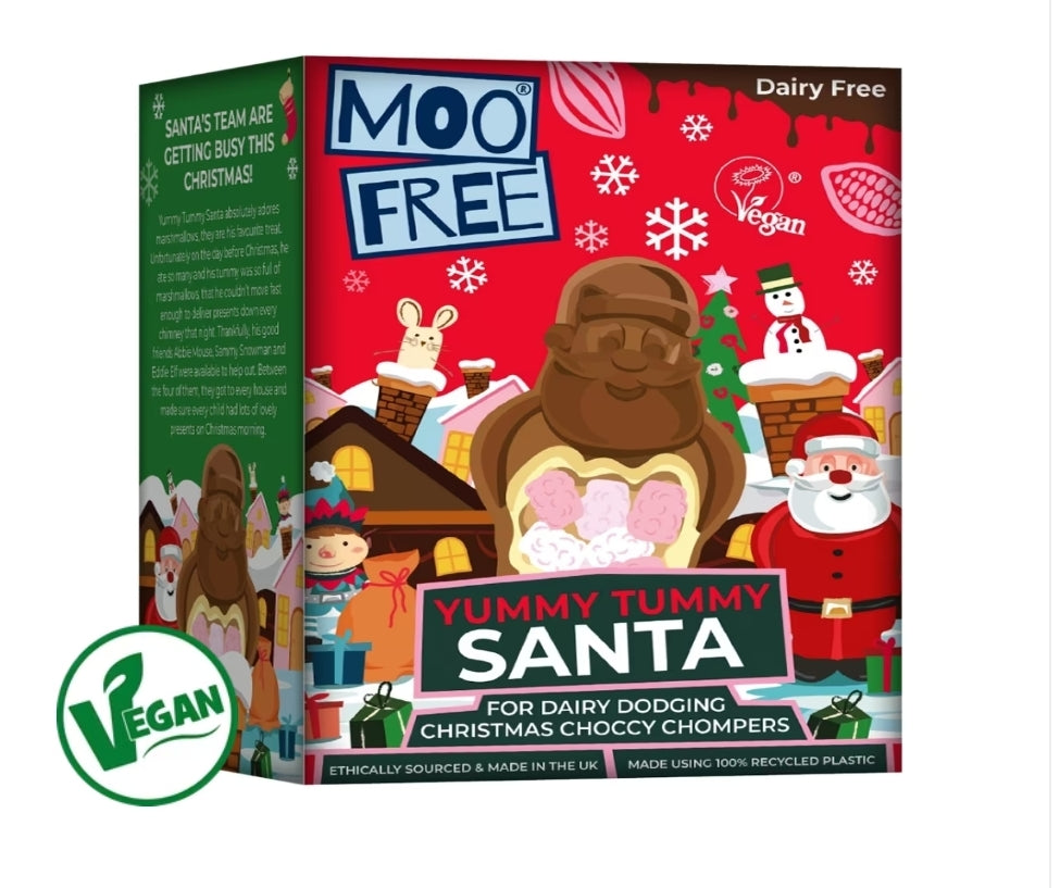 Moo Free Yummy Tummy Santa Box 100g