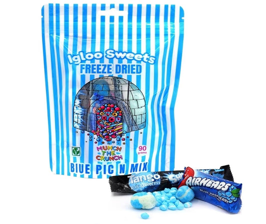 Igloo Blue Pic n Mix Freeze Dried Sweets Pouch 90g