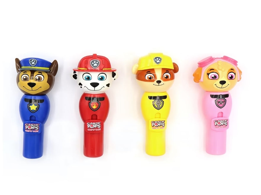 Paw Patrol Push N Twist Candy Pops 8g