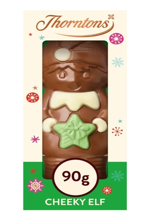 Thorntons Cheeky Elf Milk Chocolate Christmas Gift 90g