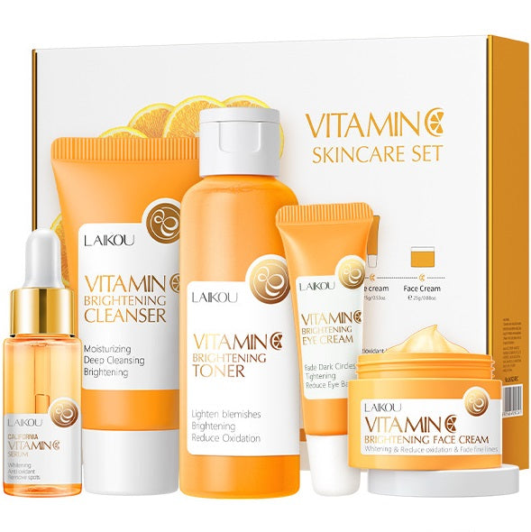 Vitamin C 5pcs Skincare Set