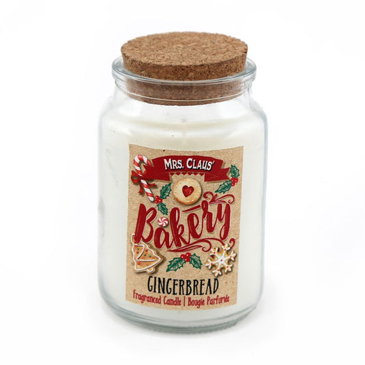 10cm Gingerbread Bakery Jar Candle