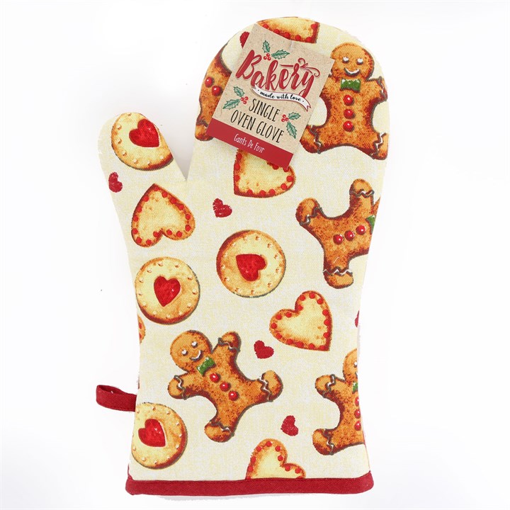 Gingerbread Cookie Oven Glove