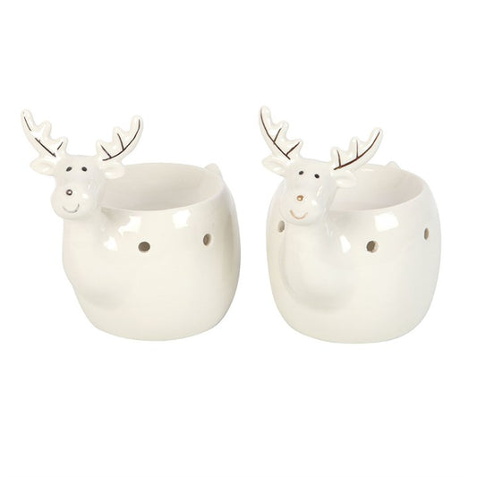 14cm Reindeer Wax Warmer and Oil Burner