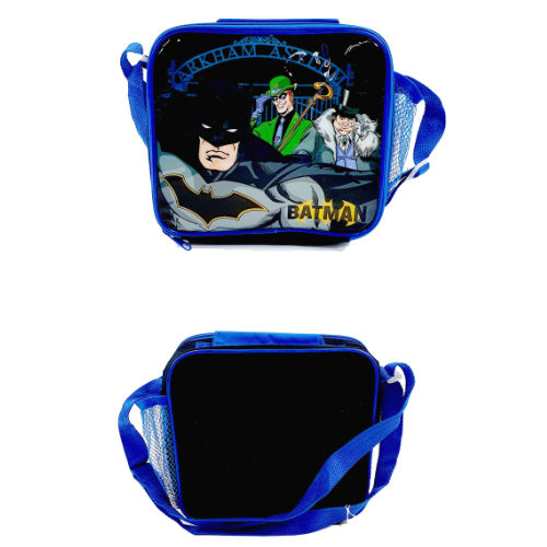 Official Batman Lunch Bag With Mesh Pocket