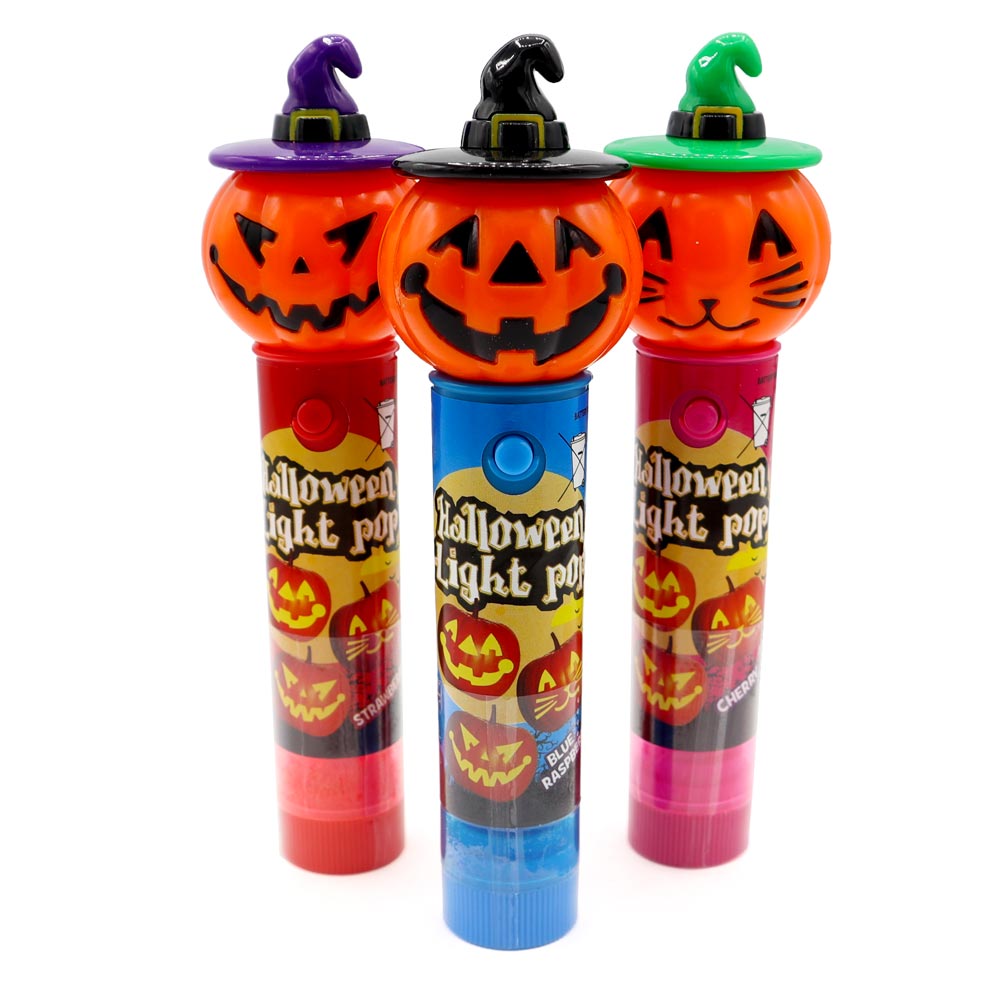 Candy Realms Halloween Pumpkin Light Pop 11g