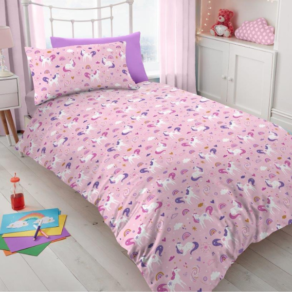 Unicorn Childrens Duvet Set