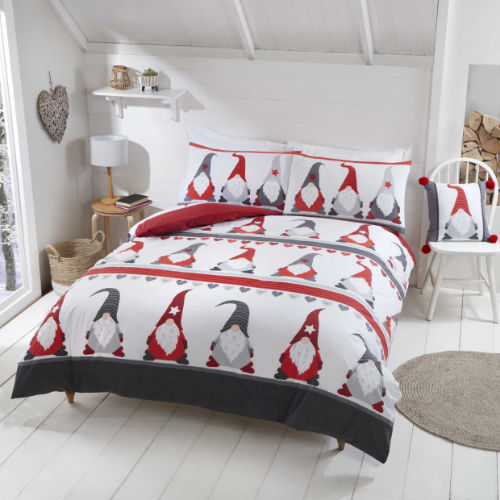 Festive Gonks Christmas Duvet Set