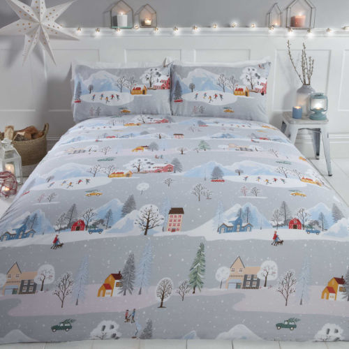 Winter Town Christmas Duvet Set