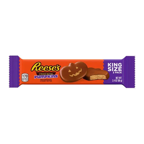 Reese's 2 Peanut Butter Pumpkins King Size 68g