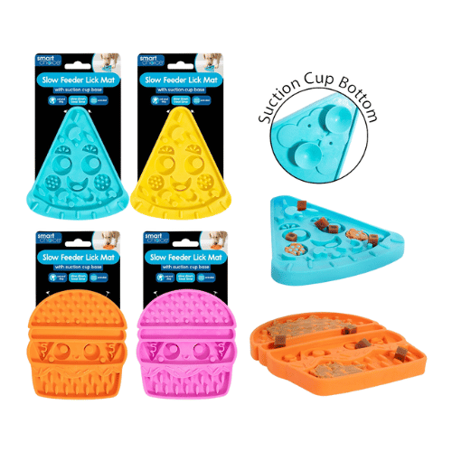 Dog Slow Feeder + Lick Mats