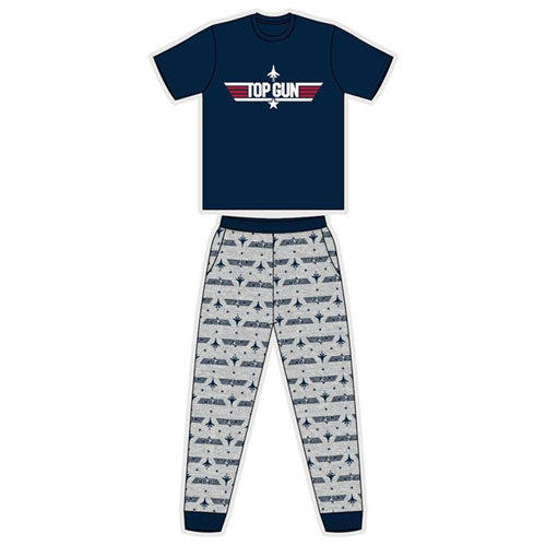 Mens Official Top Gun Pyjamas