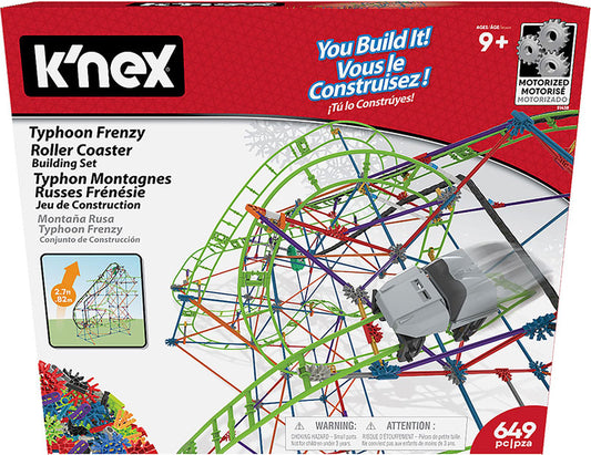 Knex Typhoon Frenzy Roller Coaster