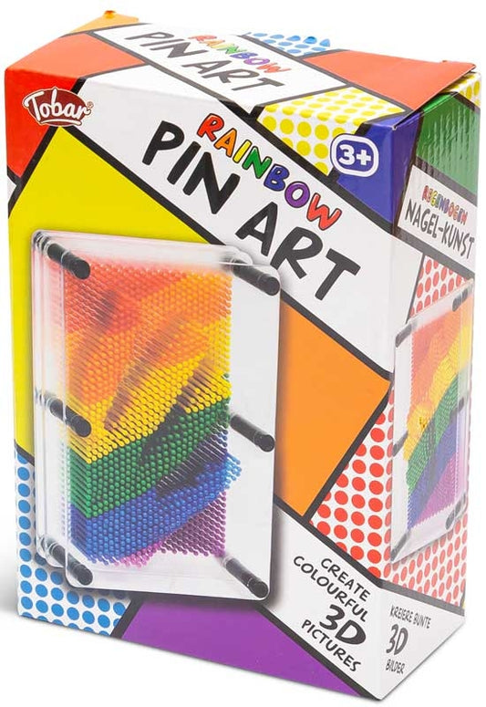 Rainbow Pin Art