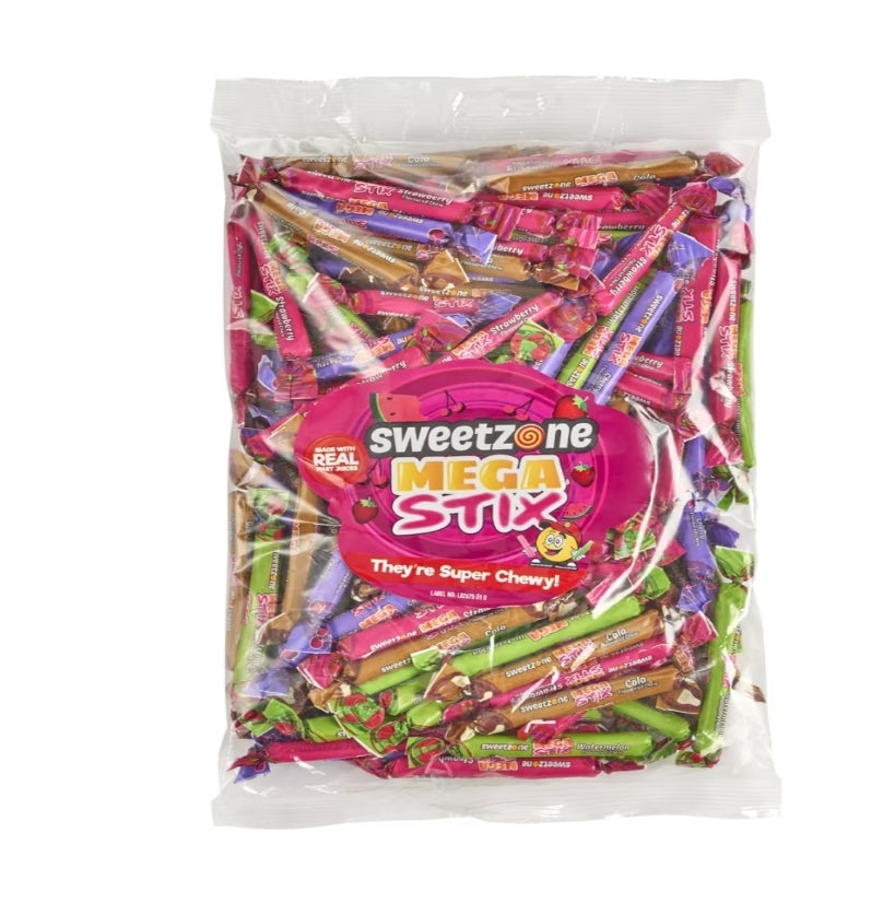 Sweetzone Mega Stix Bag 1kg